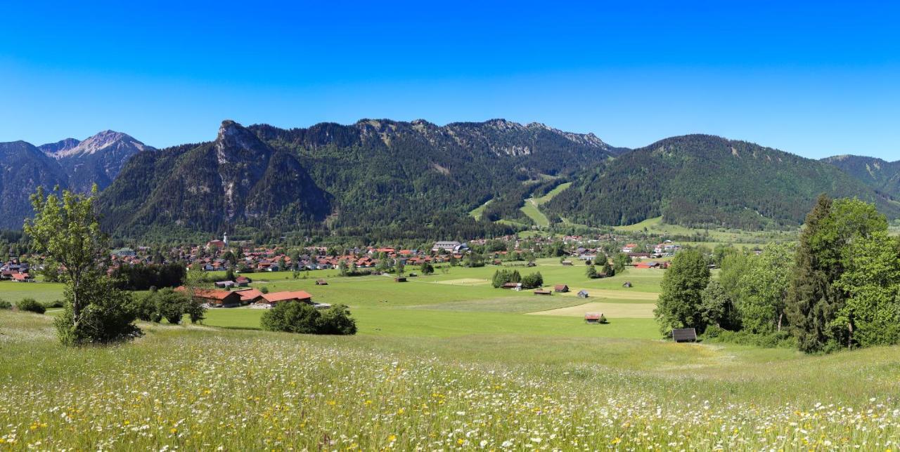 Ferienwohnung Gipfelglueck Oberammergau Dış mekan fotoğraf
