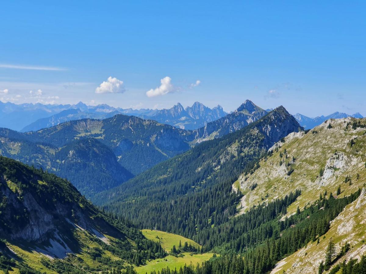 Ferienwohnung Gipfelglueck Oberammergau Dış mekan fotoğraf